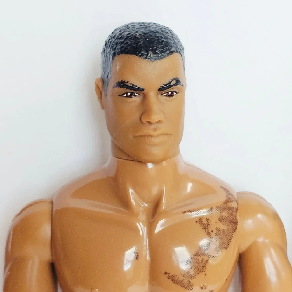 Lot of 5 Action Figures 4 Ultra Corps 1 Power Team Nude Vintage Military 1315‎